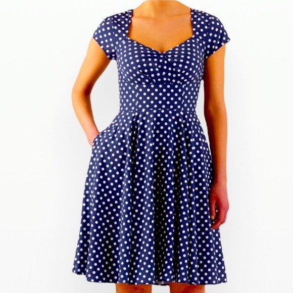 Belle Poque Dresses & Skirts - Belle Poque Polka Dress Sz S